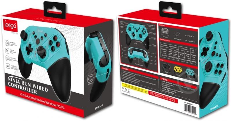 Геймпад Ipega PG-SW038C Bluetooth Blue - фото 3