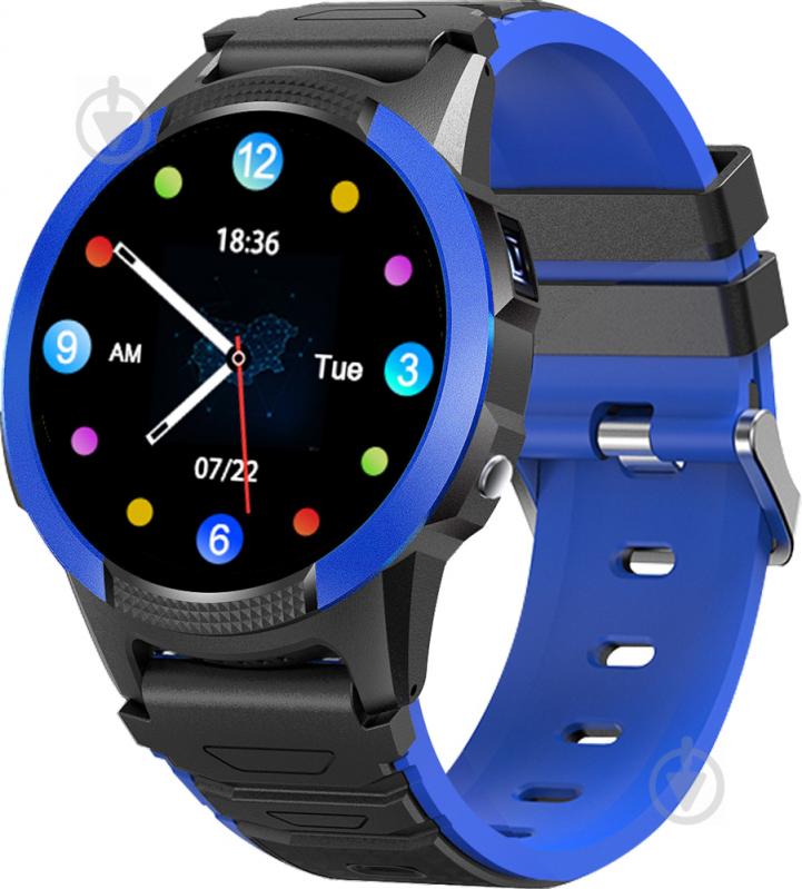 Смарт-годинник дитячий GoGPSme з GPS ME X03 blue (X03BL) - фото 1