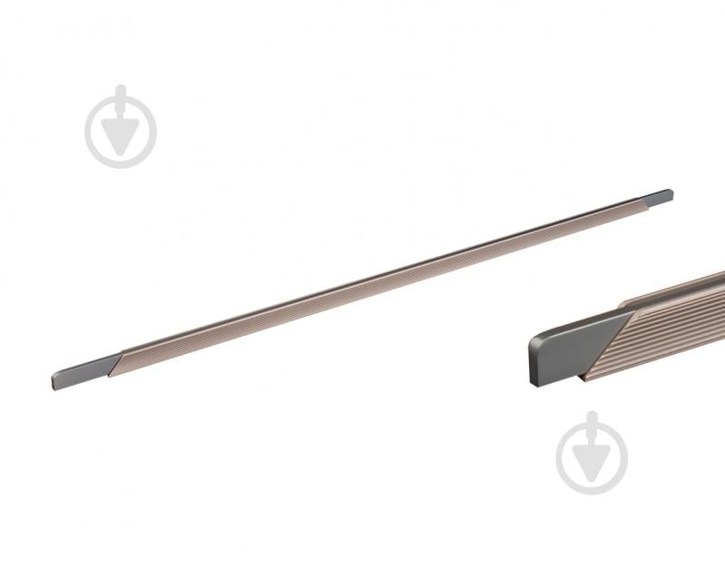 Мебельная ручка профильная DC DL 9389/448 ChSl/GR 448 мм 148879 шампань/ графит - фото 1 Мебельная ручка профильная DC DL 9389/448 ChSl/GR 448 мм 148879 шампань/ графит - фото 1