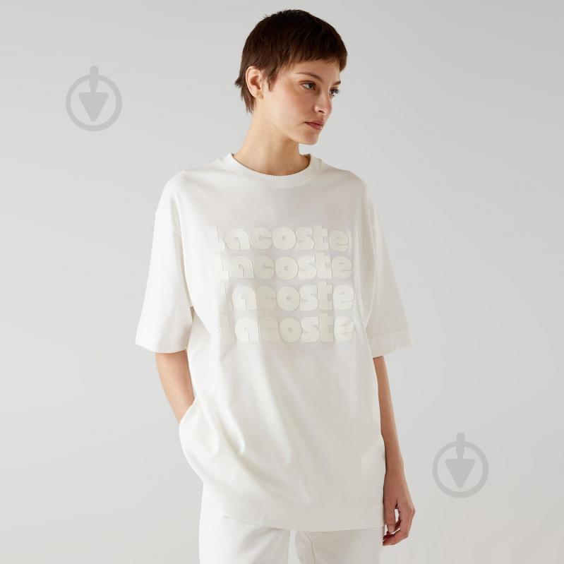 Футболка Lacoste TF0412-70V р.р.40 белый - фото 4