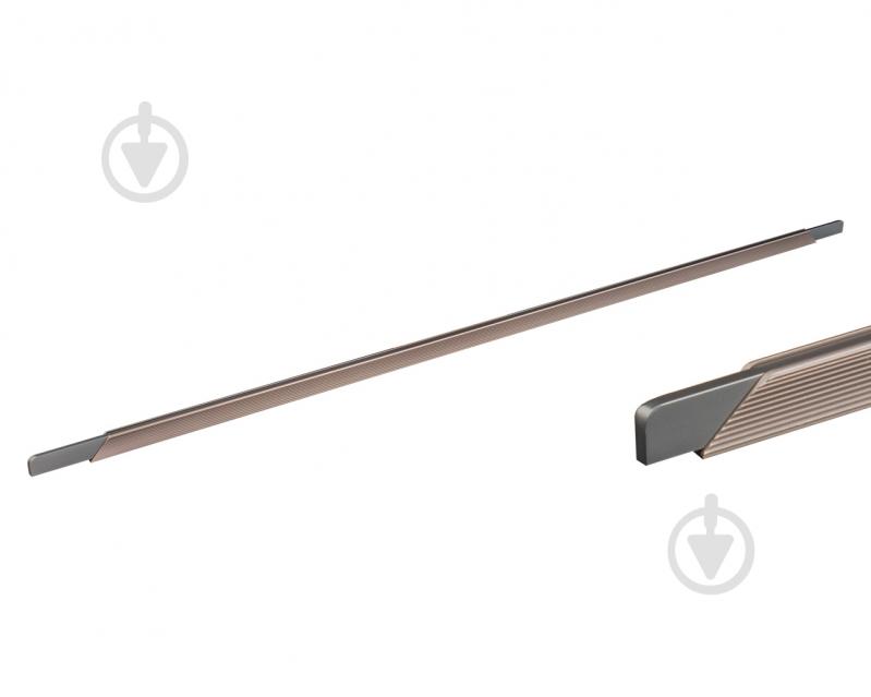 Мебельная ручка профильная DC DL 9389/850 ChSl/Gr 850 мм 148881 шампань/ графит - фото 1 Мебельная ручка профильная DC DL 9389/850 ChSl/Gr 850 мм 148881 шампань/ графит - фото 1