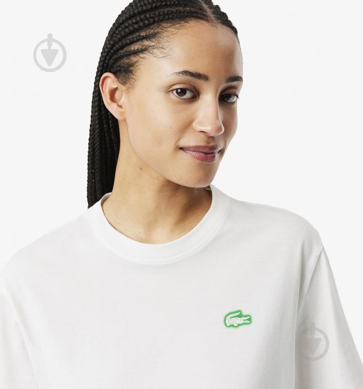 Футболка Lacoste TF9596-001 р.р.40 білий - фото 1