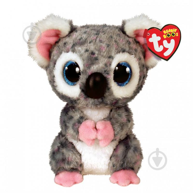 М'яка іграшка TY Beanie Boos Коала Karli 15 см різнокольоровий 36378 - фото 1