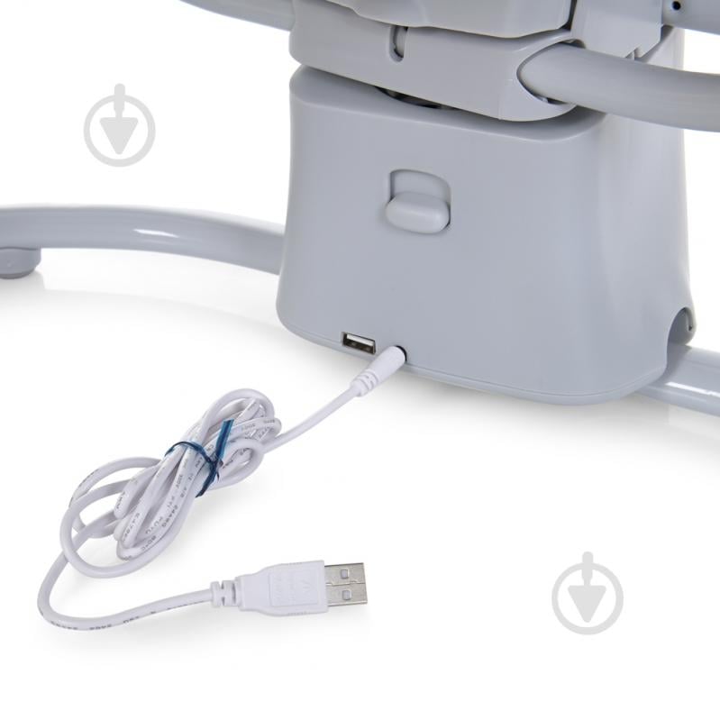 Укачивающий центр Mastela 2 в 1 светло-серый 8113 - фото 6 Укачивающий центр Mastela 2 в 1 светло-серый 8113 - фото 6