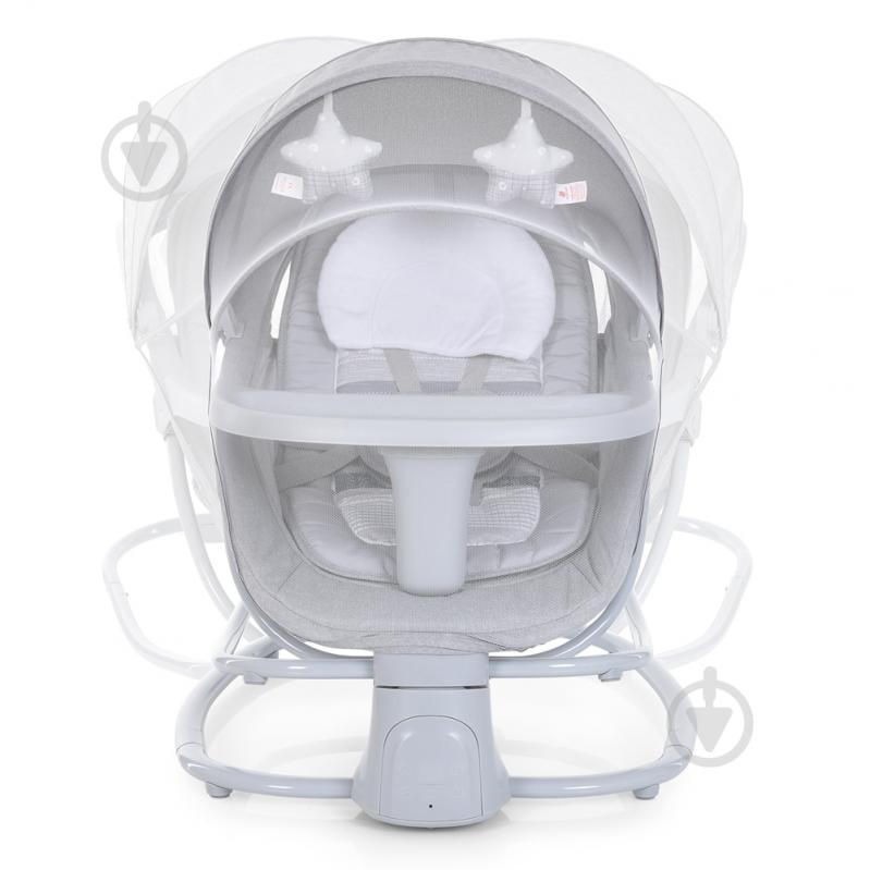 Укачивающий центр Mastela 2 в 1 светло-серый 8113 - фото 3 Укачивающий центр Mastela 2 в 1 светло-серый 8113 - фото 3