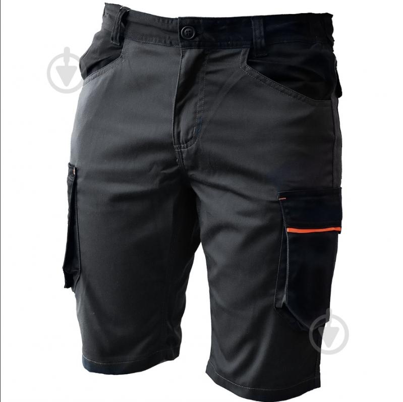 Шорти подовжені робочі Delta Plus M2 р. S M2BE3GOPT сіро-помаранчевий - фото 1