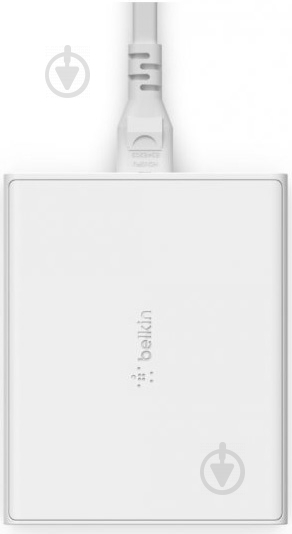 Мережевий зарядний пристрій Belkin Home Charger 108W GAN Dual USB-С/USB-A - фото 4