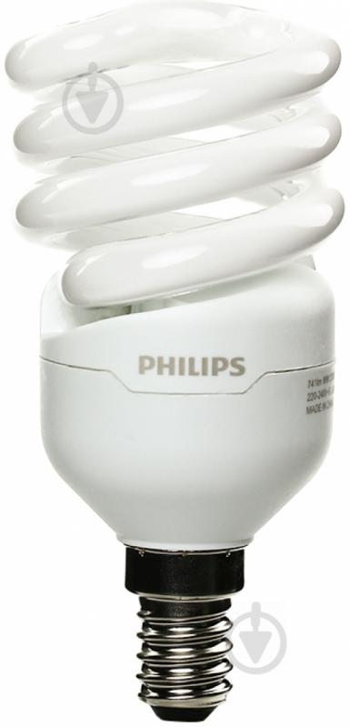 Лампа КЛЛ  Philips Tornado 12 Вт E14 2700 К 220 В - фото 1