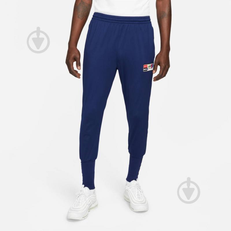 Брюки Nike M NK FC PANT SOCK CUFF KPZ DA8145-492 р. M темно-синий - фото 2