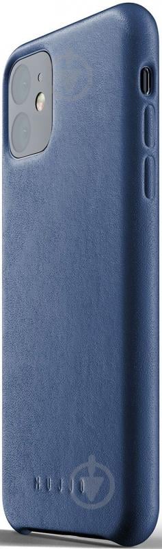 Накладка на корпус MUJJO Full Leather для Apple iPhone 11 monaco blue - фото 3
