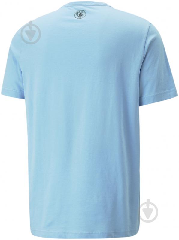 Футболка Puma MCFC FTBLLEGACY TEE 76947710 р.S блакитний - фото 2