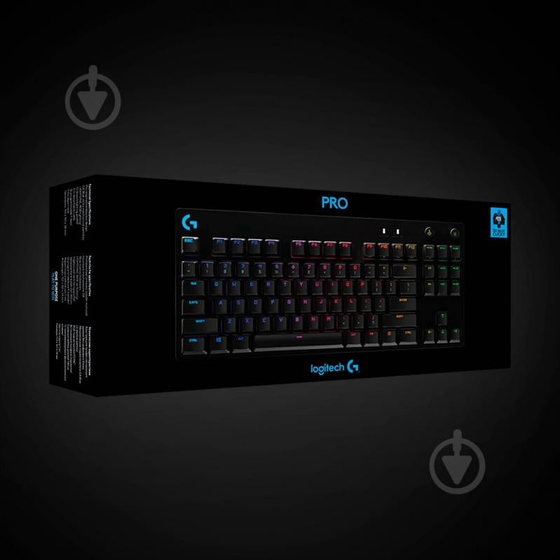 Клавиатура Logitech G PRO Mechanical Gaming USB (920-009392) black - фото 8