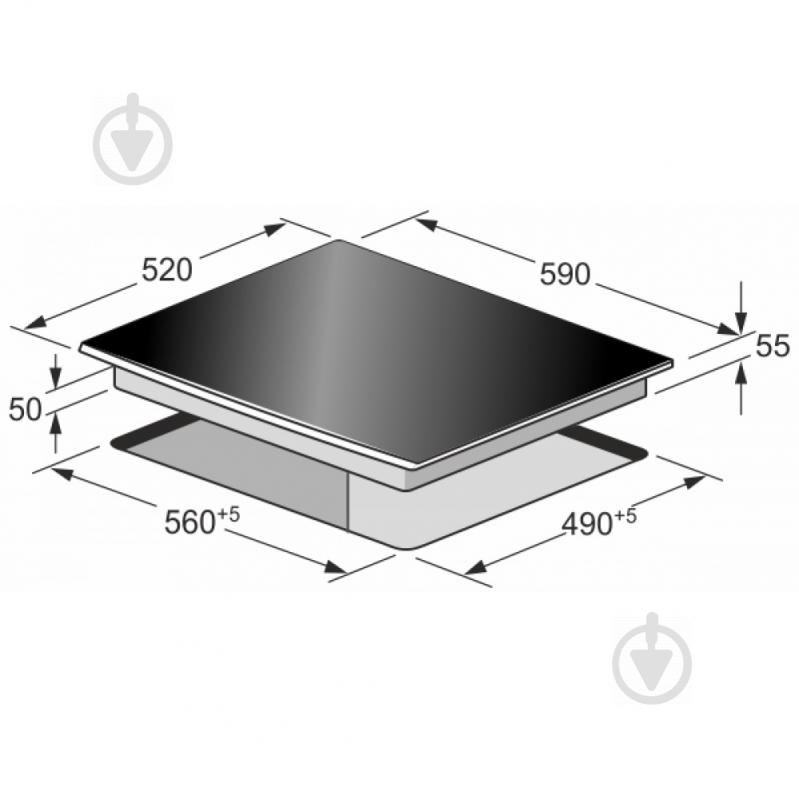 Варильна поверхня індукційна Kaiser KCT 6705 I Herd - фото 4