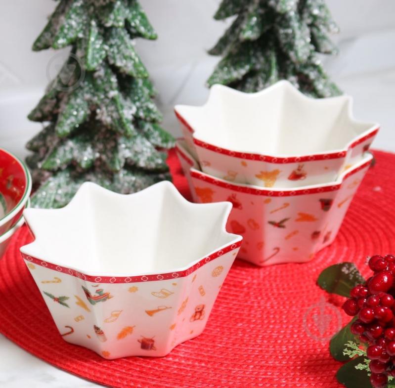 Салатник Lefard Christmas Delight 13 см 985-121 - фото 3