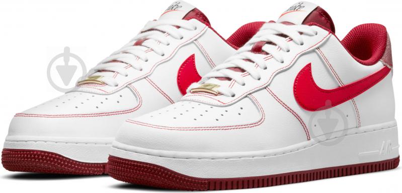 Кроссовки мужские зимние Nike AIR FORCE 1 DA8478-101 р.40 бело-красные - фото 6