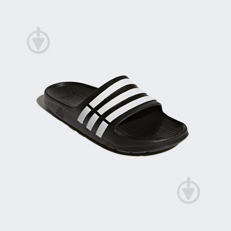 Шльопанці Adidas DURAMO SLIDE G15890 р.43 1/3 чорний - фото 4