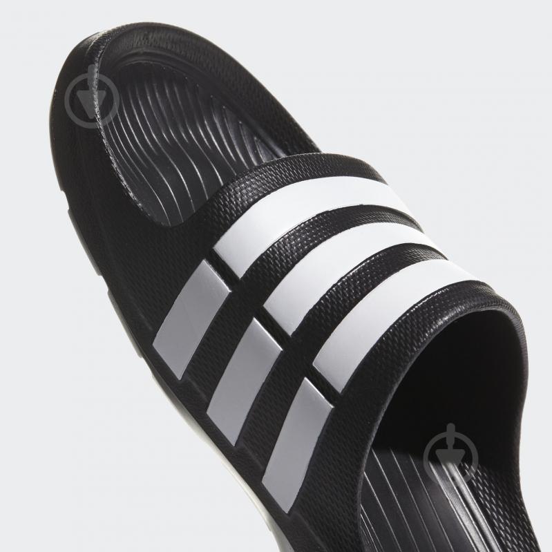 Шльопанці Adidas DURAMO SLIDE G15890 р.43 1/3 чорний - фото 8