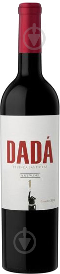 Вино DaDa® Art Wine №1 напівсухе червоне 0,75 л - фото 1