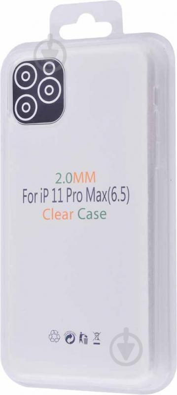 Чехол Silicone Clear Case 2.0 mm (TPU) для Apple iPhone 11 Pro - фото 2 Чехол Silicone Clear Case 2.0 mm (TPU) для Apple iPhone 11 Pro - фото 2