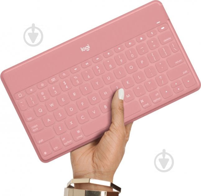 Клавиатура Logitech Keys-To-Go для iPhone iPad Apple TV (920-010122) pink - фото 10