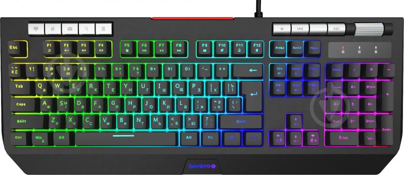 Клавіатура GamePro (GK109) RGB black - фото 1