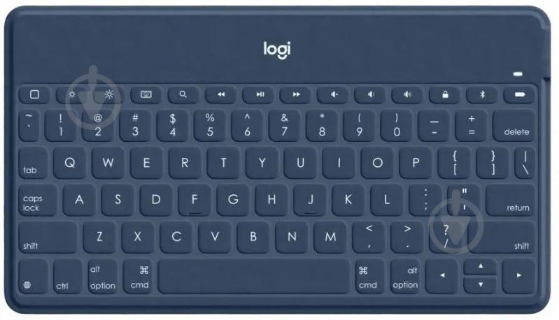 Клавиатура Logitech Keys-To-Go для iPhone iPad Apple TV (920-010123) blue - фото 1