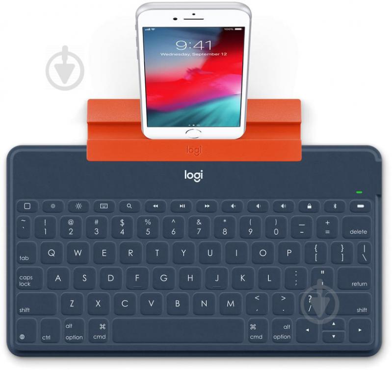 Клавиатура Logitech Keys-To-Go для iPhone iPad Apple TV (920-010123) blue - фото 3