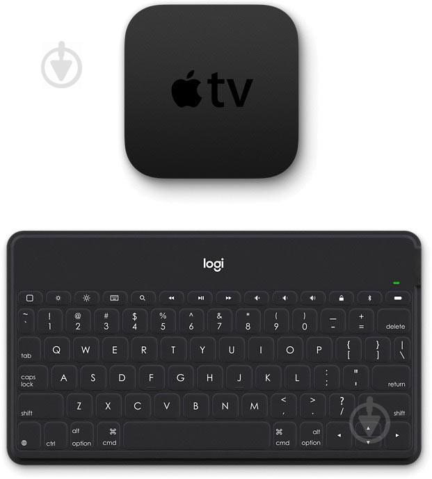 Клавиатура Logitech Keys-To-Go для iPhone iPad Apple TV (920-010126) black - фото 2