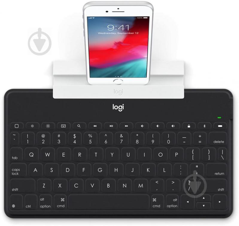 Клавиатура Logitech Keys-To-Go для iPhone iPad Apple TV (920-010126) black - фото 3