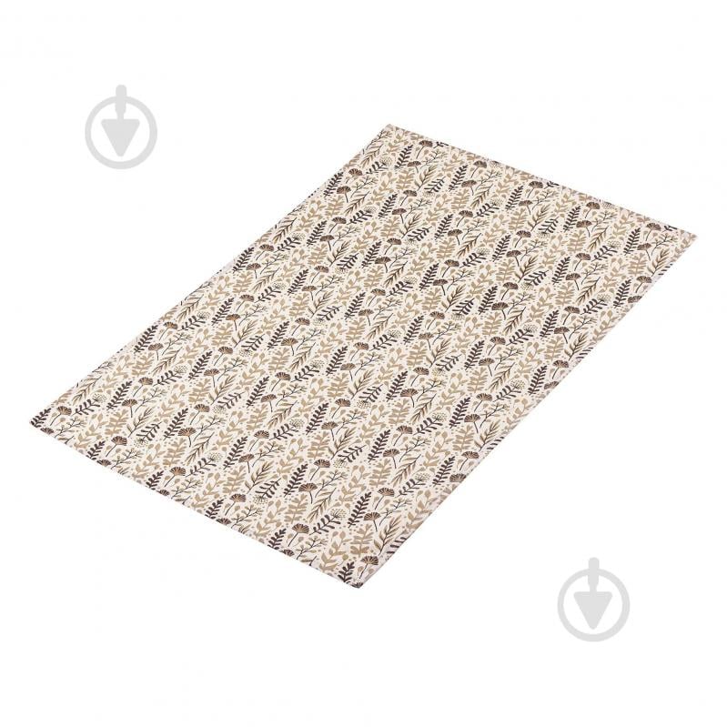 Рушник Цвітіння трав 45x60 см Homeline коричневий - фото 1 Рушник Цвітіння трав 45x60 см Homeline коричневий - фото 1