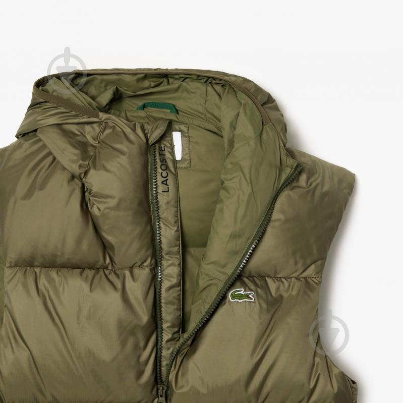 Жилет Lacoste BH2895-BMY р.50 хаки - фото 3