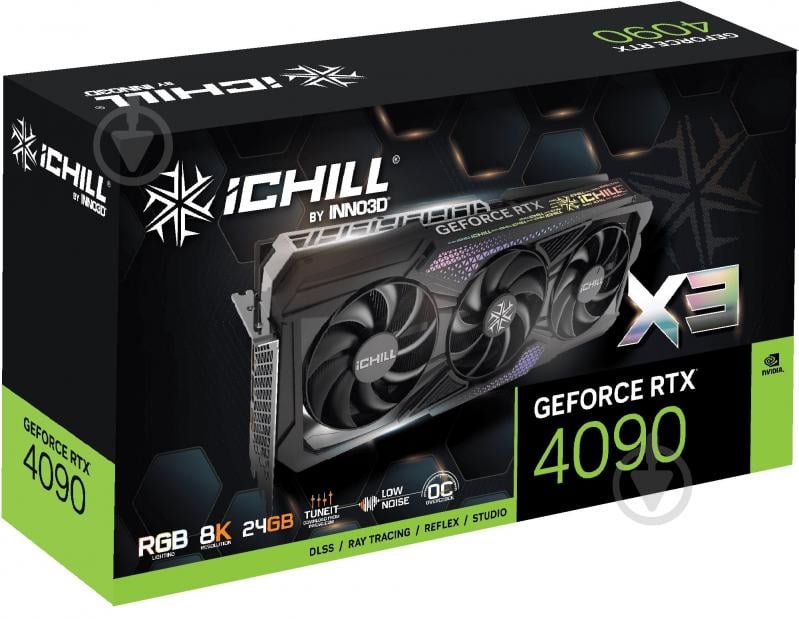 Відеокарта Inno3D GeForce RTX 4090 24GB GDDR6X 384bit (C40903-246XX-1833VA47) - фото 7