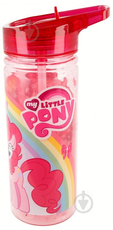 Бутылка детская STOR My Little Pony 580 мл Stor-91196 прозрачный с красным - фото 2