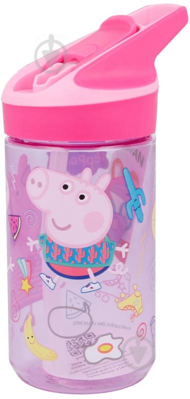 Бутылка детская STOR Peppa Pig 480 мл Stor-13996 розовый - фото 2