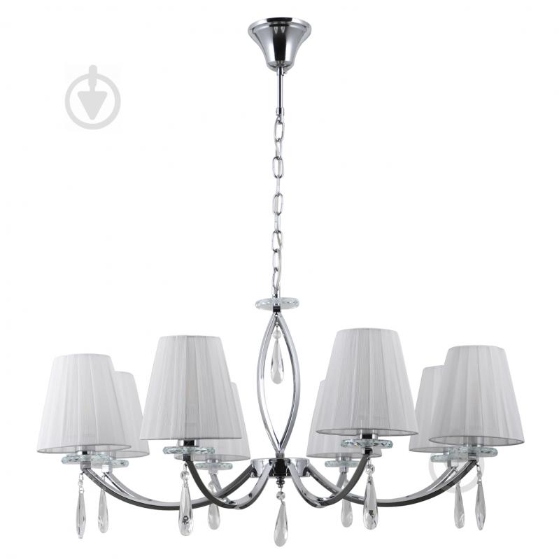 Люстра Victoria Lighting 8x40 Вт E14 хром Chanel/SP8 - фото 1