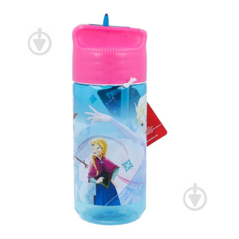 Бутылка детская STOR Disney - Frozen Iridescent Aqua 430 мл Stor-17936 голубойрозовый - фото 1