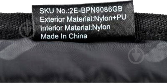 Рюкзак для ноутбука 2E Slant 16" gray (2E-BPN9086GB) - фото 7