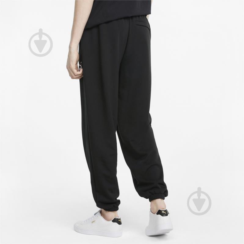 Штани Puma Classics Oversized Sweatpant 53213901 р. S чорний - фото 4