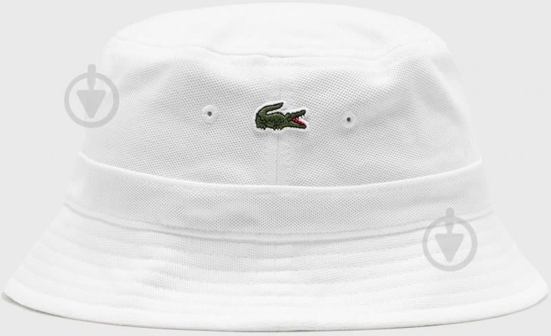 Панама Lacoste RK2056-001 M белый - фото 1 Панама Lacoste RK2056-001 M белый - фото 1