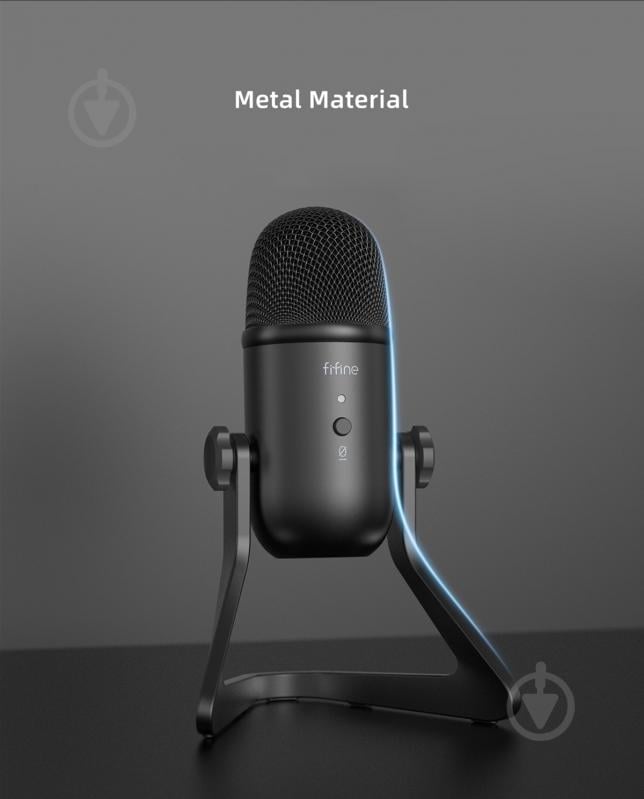 Микрофон FIFINE K678 Black - фото 4