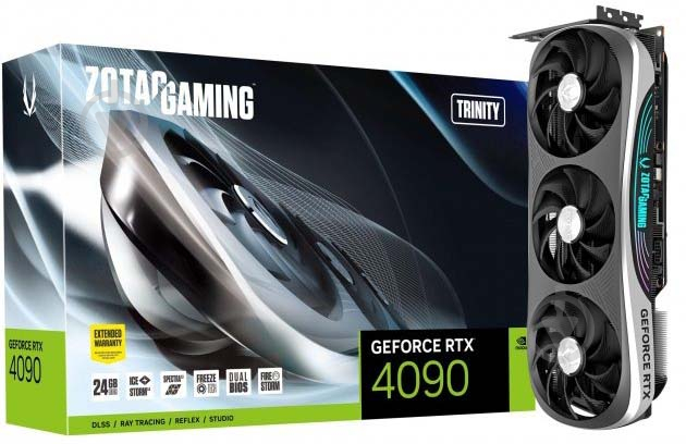 Відеокарта Zotac GeForce RTX 4090 24GB GDDR6X 384bit (ZT-D40900D-10P) - фото 7