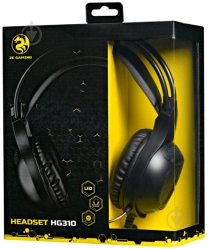Гарнитура 2E Gaming LED 2E-HG310B black (2E-HG310B) - фото 7