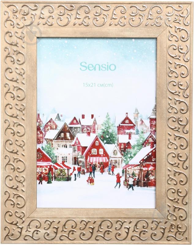 Рамка для фото Sensio ЕА-01935 1 фото 15x21 см золотой - фото 1