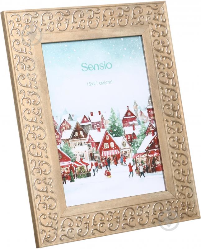 Рамка для фото Sensio ЕА-01935 1 фото 15x21 см золотой - фото 2