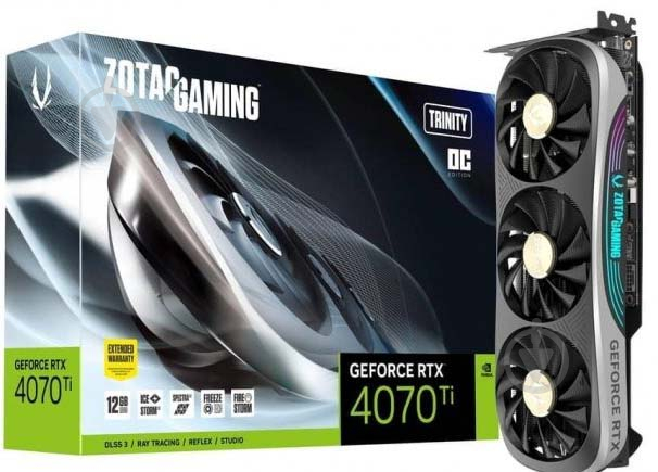 Видеокарта Zotac GeForce RTX 4070 Ti 12GB GDDR6X 192bit (ZT-D40710J-10P) - фото 6