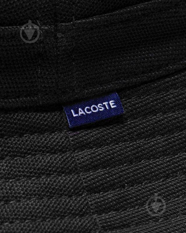 Панама Lacoste RK2056-031 M чорний - фото 4