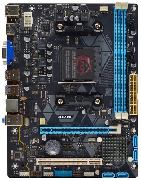 Материнская плата AFOX A88-MA5 (Socket FM2+, AMD A88X, micro ATX) - фото 1