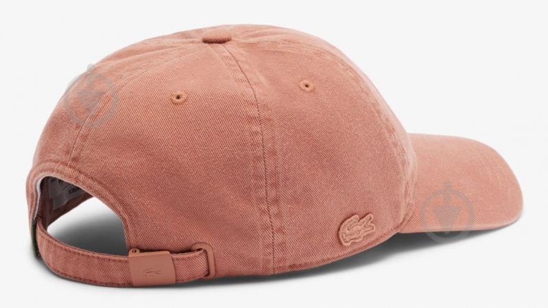 Кепка Lacoste RK9456-I1K OS коричневый - фото 2