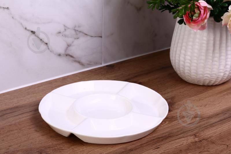 Менажница Wilmax White 25,5см круглая WL-992019 / A - фото 3 Менажница Wilmax White 25,5см круглая WL-992019 / A - фото 3