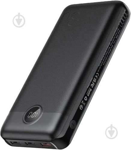 Повербанк VEGER L30 30000 mAh black (6970453554167) - фото 2